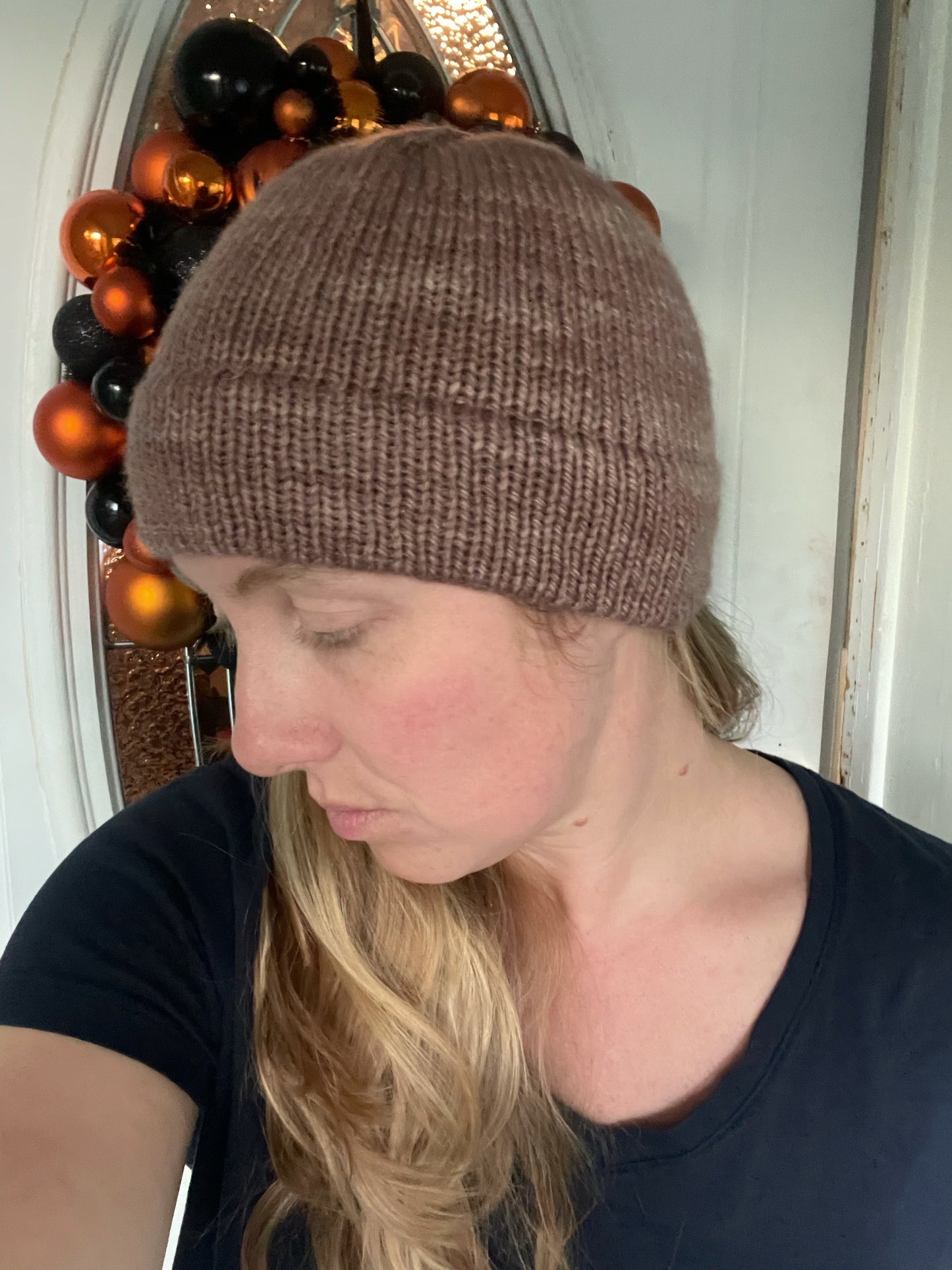 Basic double brim beanie