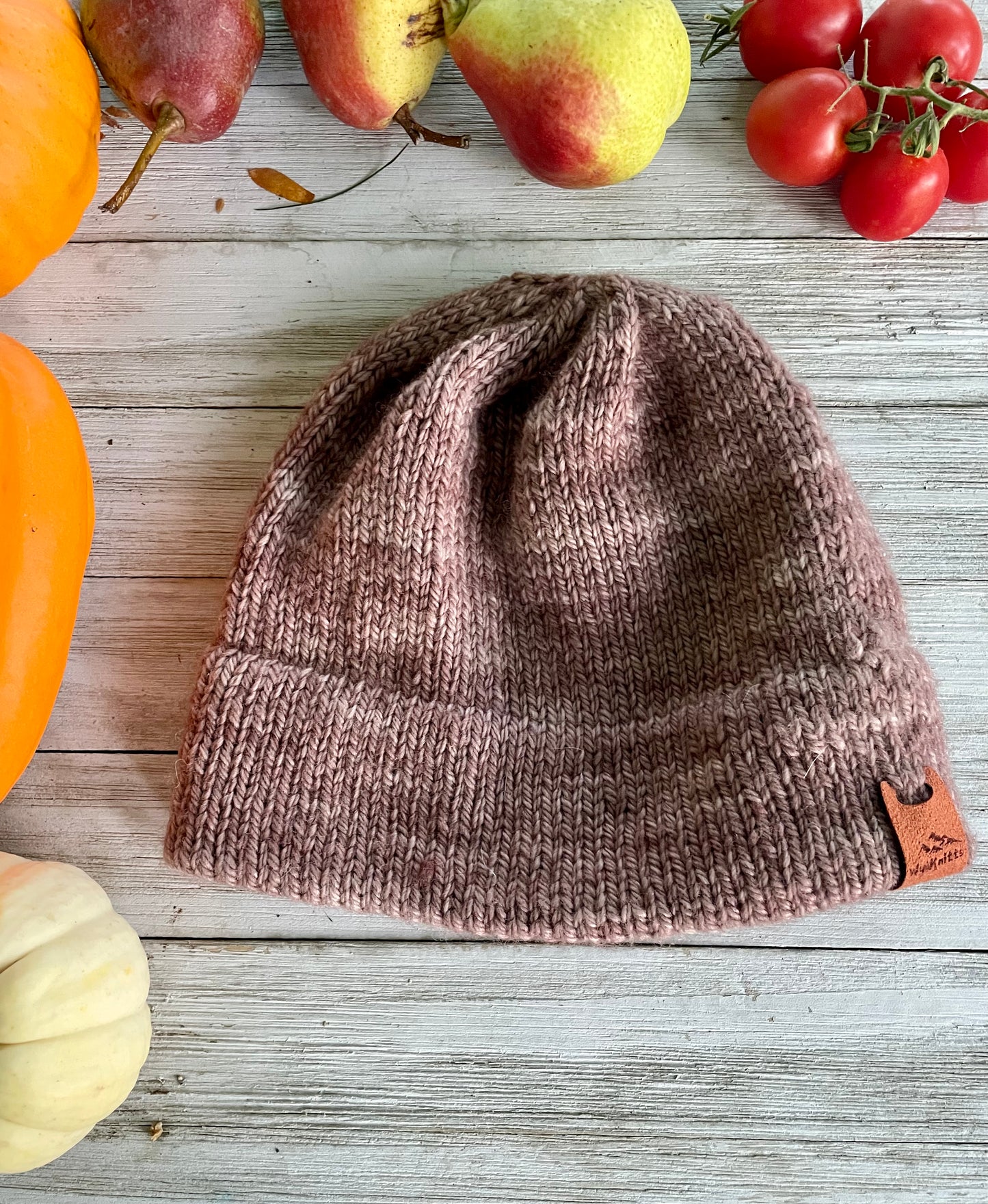 Basic double brim beanie