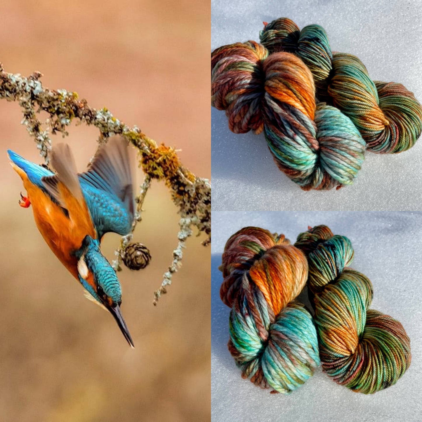 Classic Kingfisher - Dyed to Order - Wyoknitts Hand Dyed Yarns