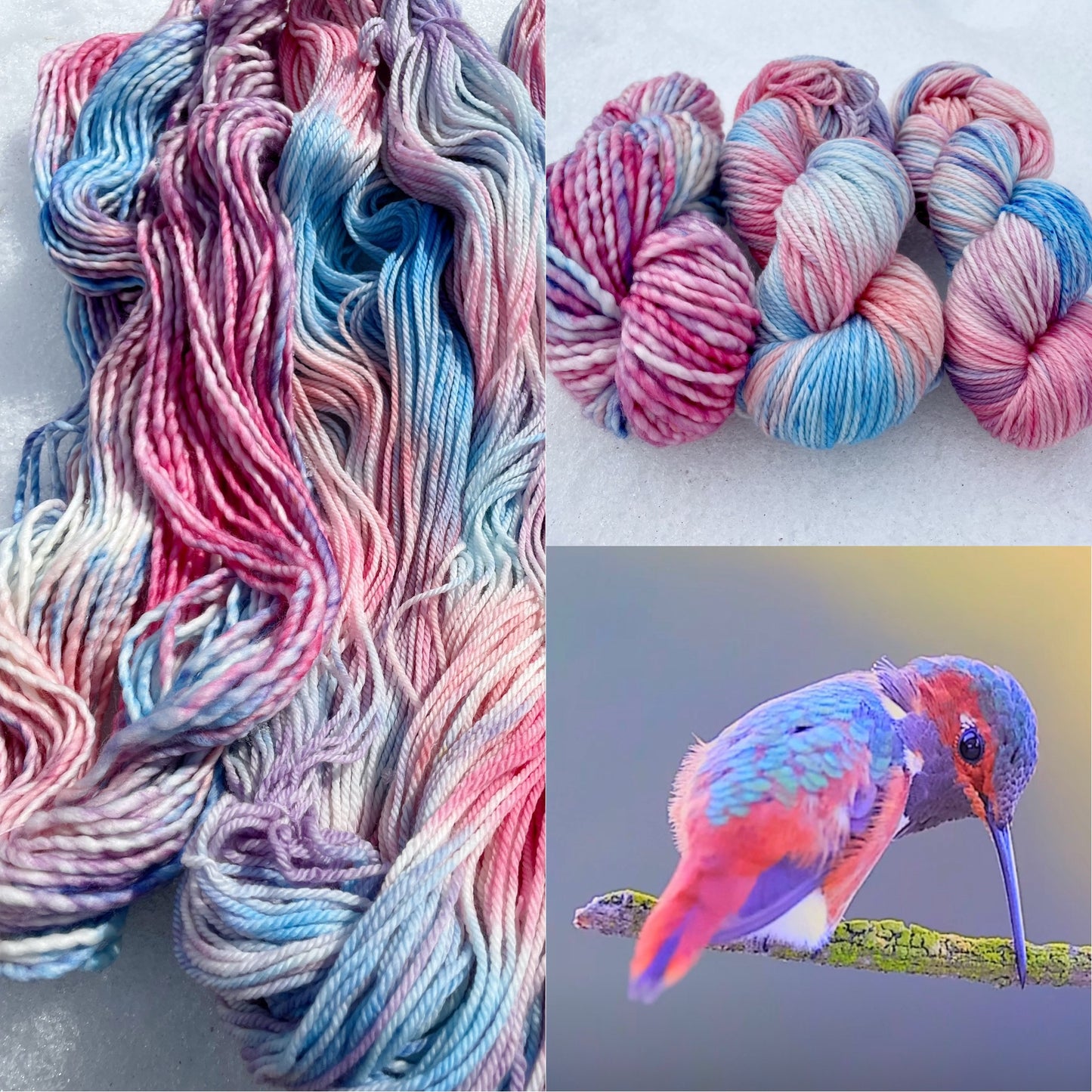 Allen Hummingbird - Dyed to Order - Wyoknitts Hand Dyed Yarns